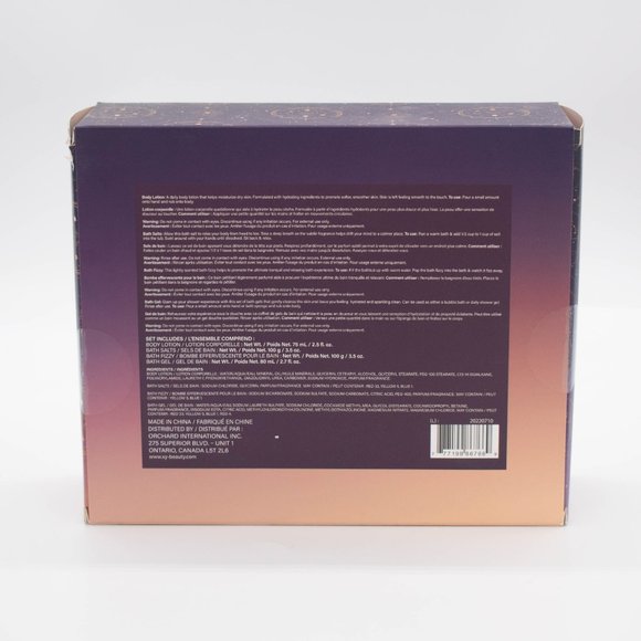 X+Y=BEAUTY Lotion, Shower Gel, Bath Salt & Bath Fizz Relax Set - Picture 2 of 5